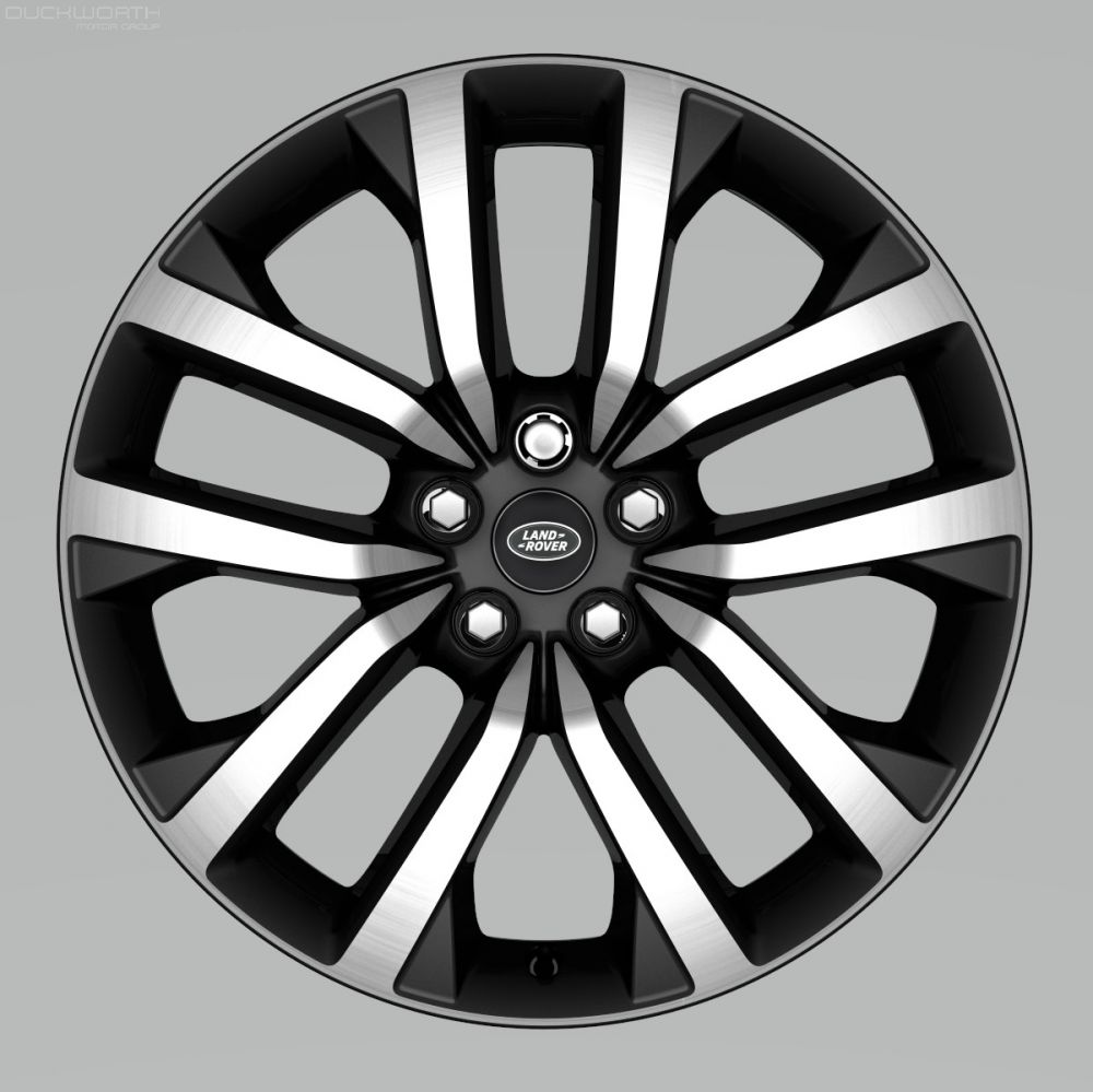 ALLOY WHEEL 21 STYLE 5123, 5 SPLITSPOKE, GLOSS DARK GREY DIAMOND